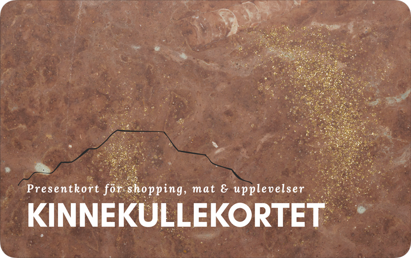 Presentkortet Kinnekullekortet.